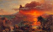 Frederic Edwin Church Oil Study of Cotopaxi Frederic Edwin Church oil on canvas